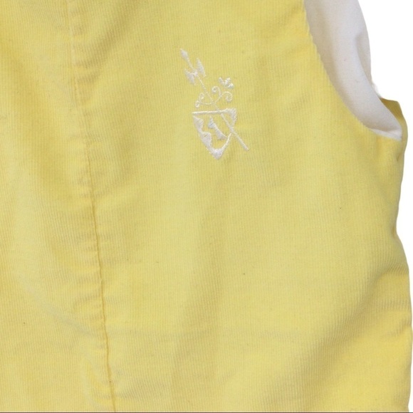 Vintage Boys Nannette Yellow and White Romper - Picture 3 of 8
